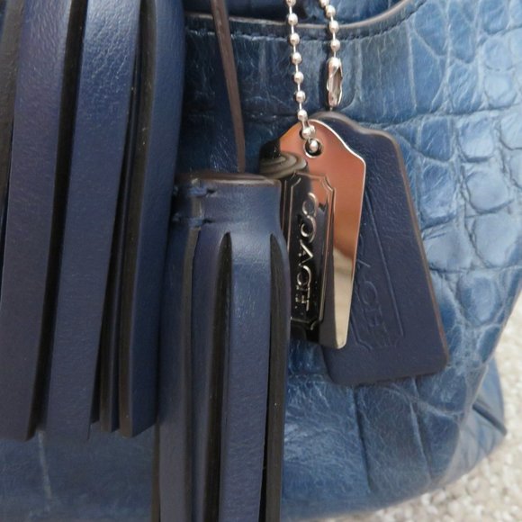 Coach Legacy Haley Exotic Embossed Croc Leather 25324 - Picture 2 of 16